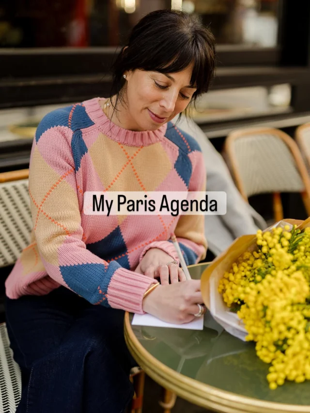 My Paris Agenda 🇫🇷

This is one of my favorite posts to write because it explains the why behind my trips.

For the last few years, I have planned a January trip to Paris. After a busy fourth quarter, it is my time to reset. I go to think. To plan the year ahead. To set personal and professional goals. I start slowly and ease into the year.

For those who are new here, I thought this might answer a few questions about what my trips actually look like. How I plan my days. What I prioritize. Even how I budget for them.

Plus, a little preview of what is to come in 2026!

Curious what a trip to Paris looks like for me?

Comment LINK and I will send you my Paris Agenda ✨

Sweater @boden 
Jeans @frame 
Shoes @sezane 

Photos by @katiedonnelly_