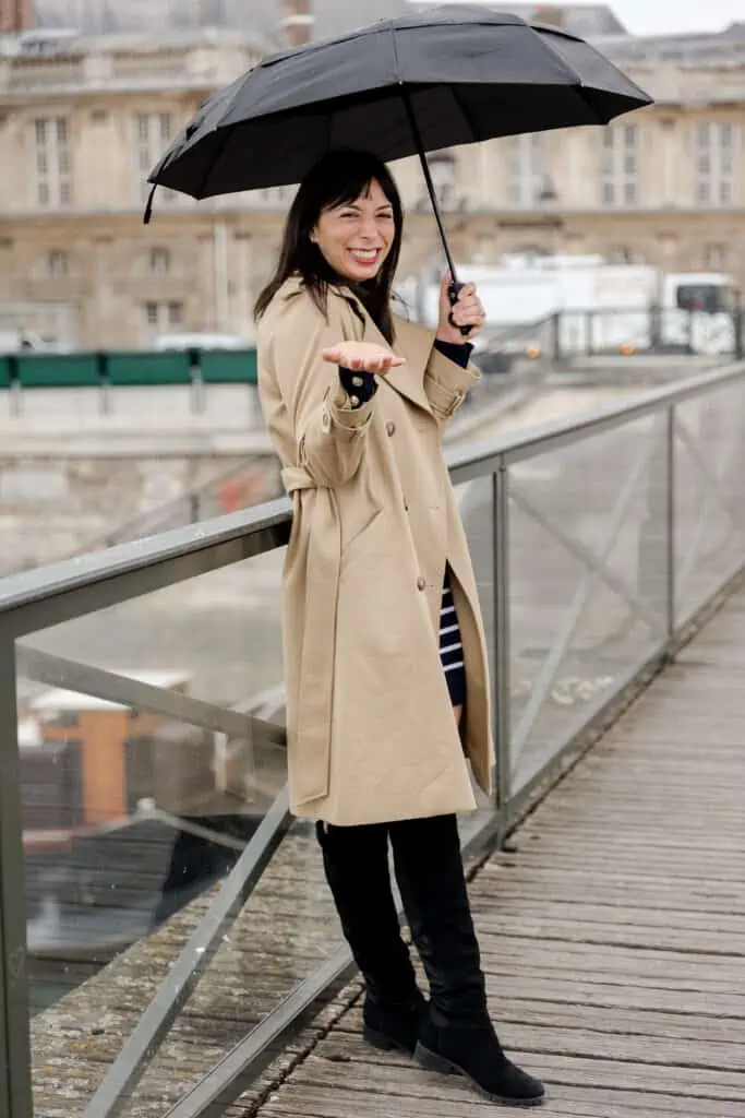 best trench coats for Paris