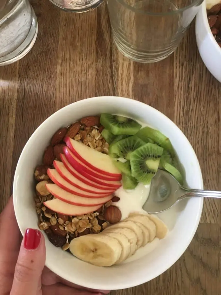 yogurt with fruits yogurt with fruits