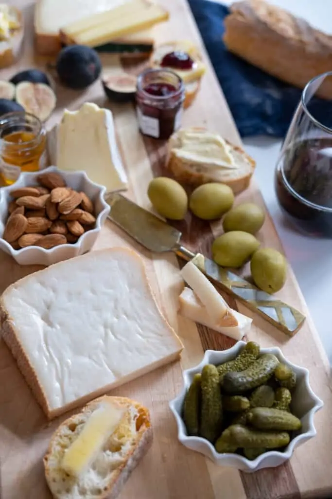 Fall Cheeseboard with French Cheeses