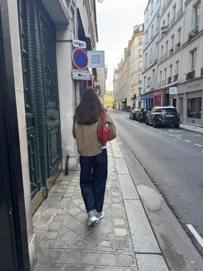 Paris trends 2025 cuffed denim