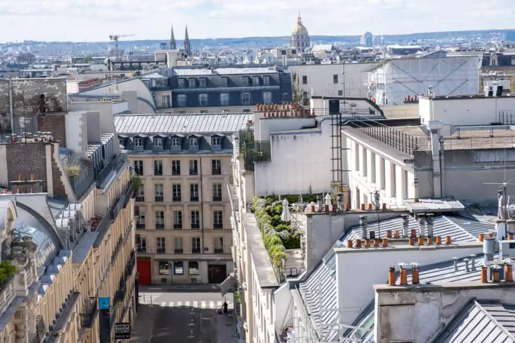 the best rooftops in Paris with a view
