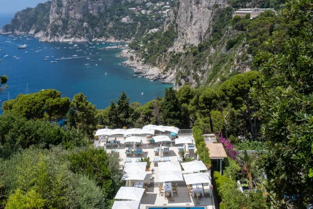 Villa Brunella summer in Capri