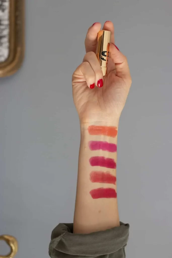 5 favorite lipstick colors