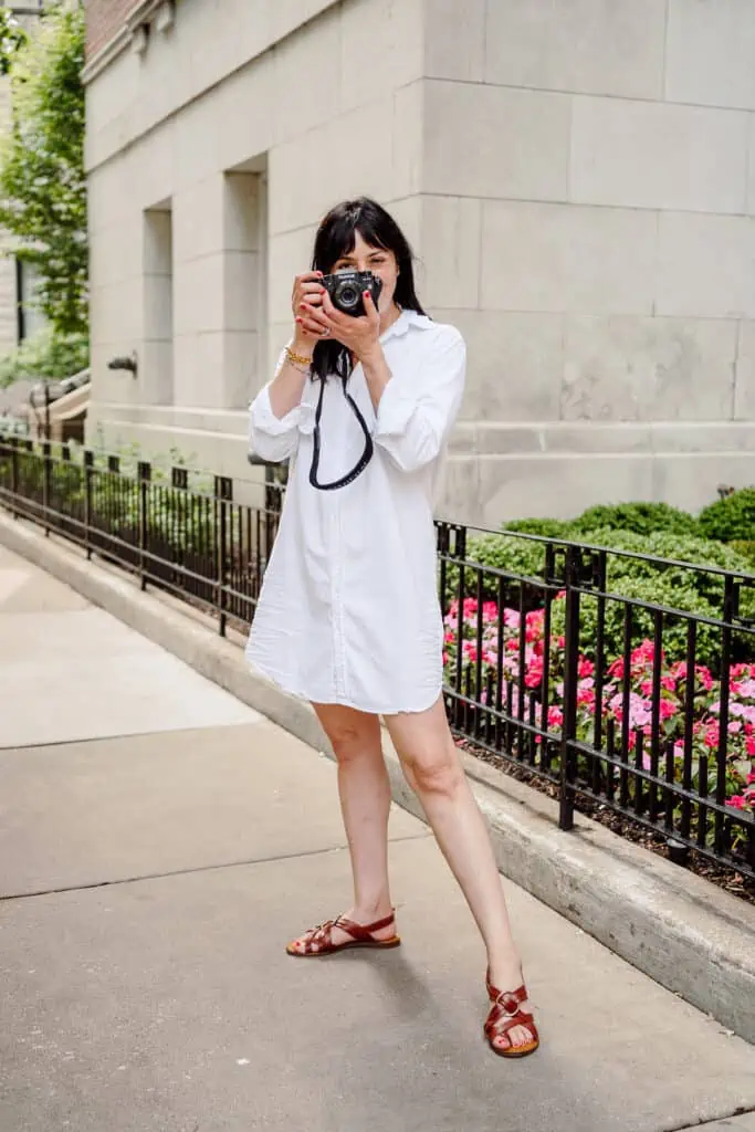 Mary short dress from Frank and Eileen