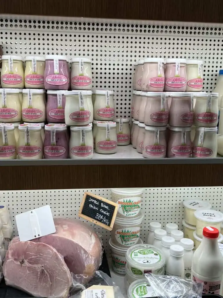 French yogurt in Paris