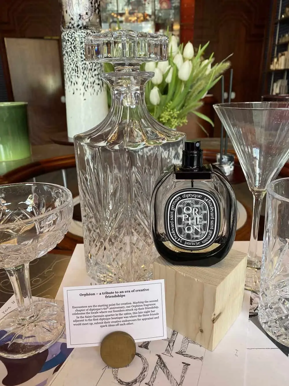 Inspiration for the new Diptyque Fragrance Orpheon