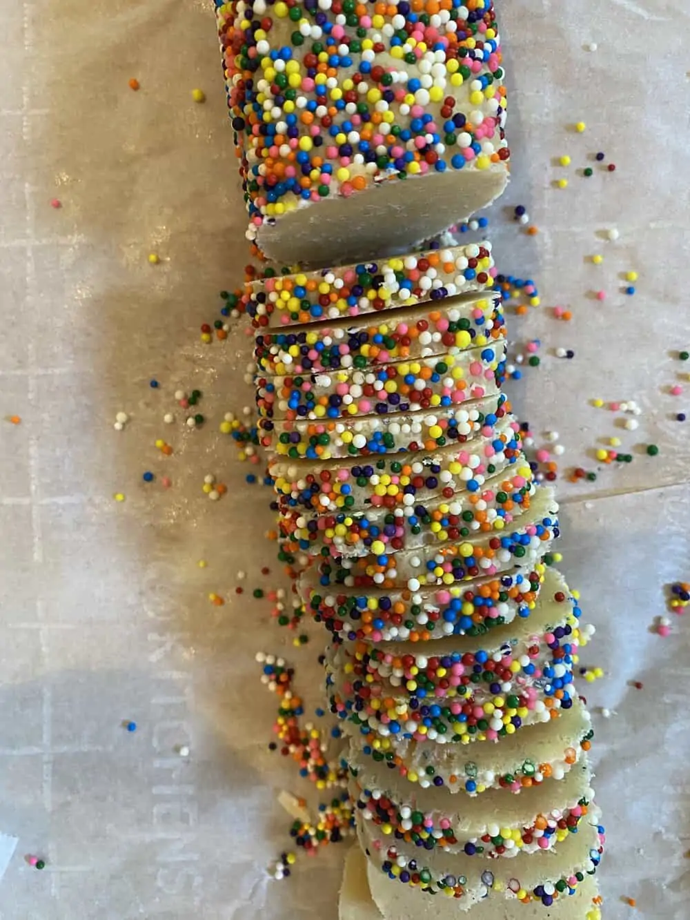 rainbow sprinkle cookies everyday parisian