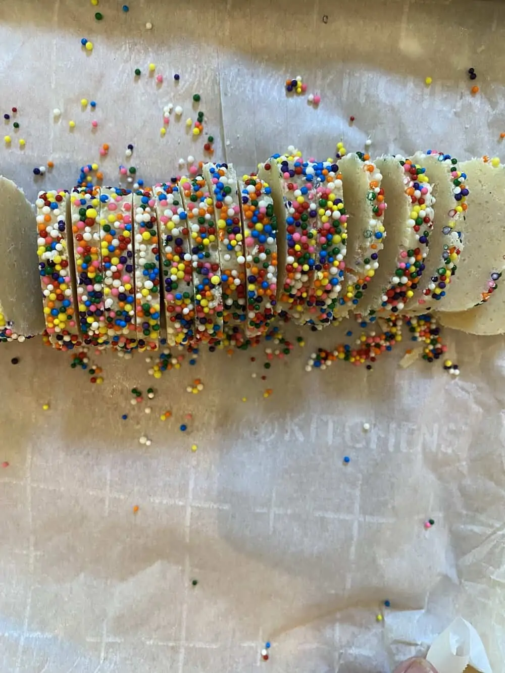 rainbow sprinkle cookies everyday parisian