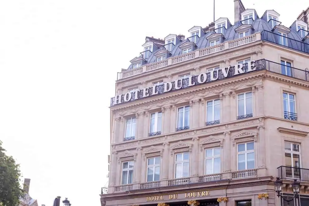 Hotel du Louvre boutique hotel Paris