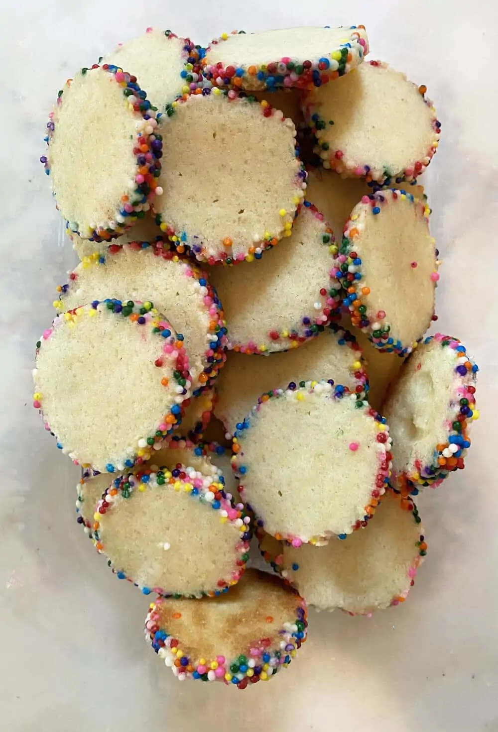 Rainbow Sprinkle Cookies