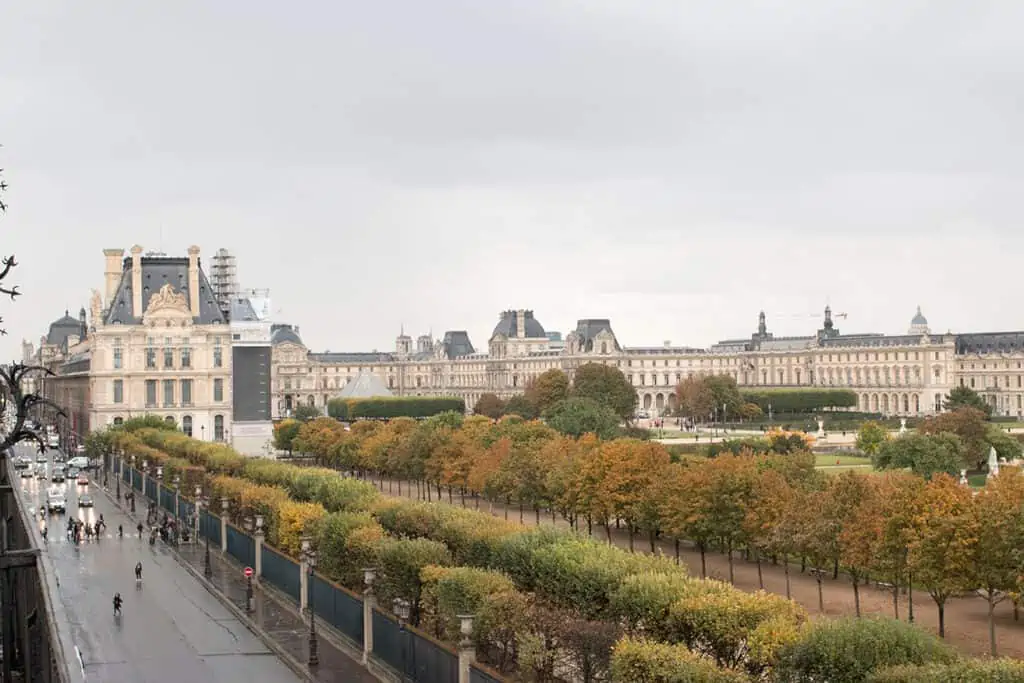 Paris hotels Le Meurice Paris hotels view of the Tuileries
