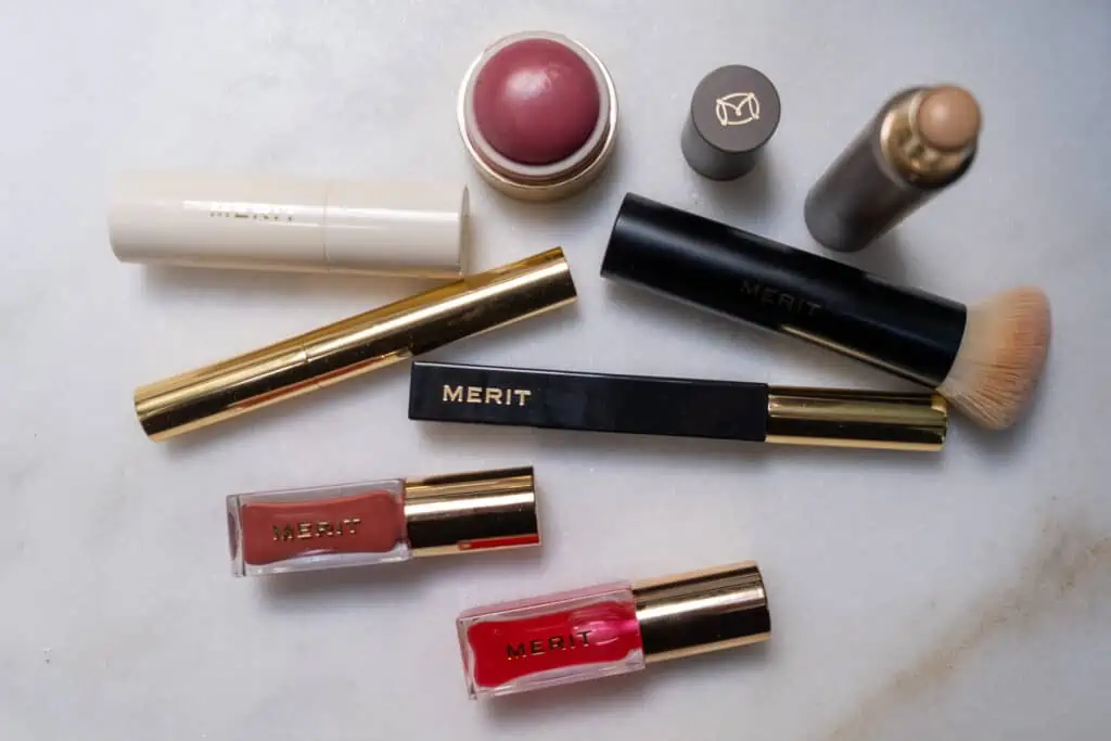 merit 5 minute beauty routine favorites