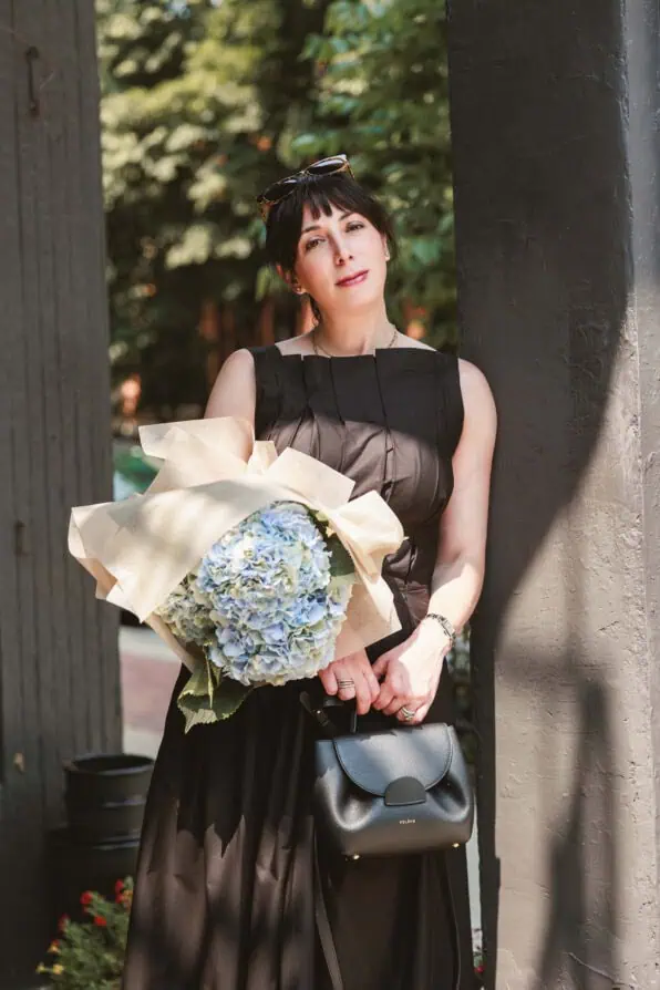 Black dress Merlette NYC