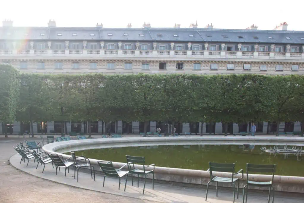 Palais Royal spring Paris