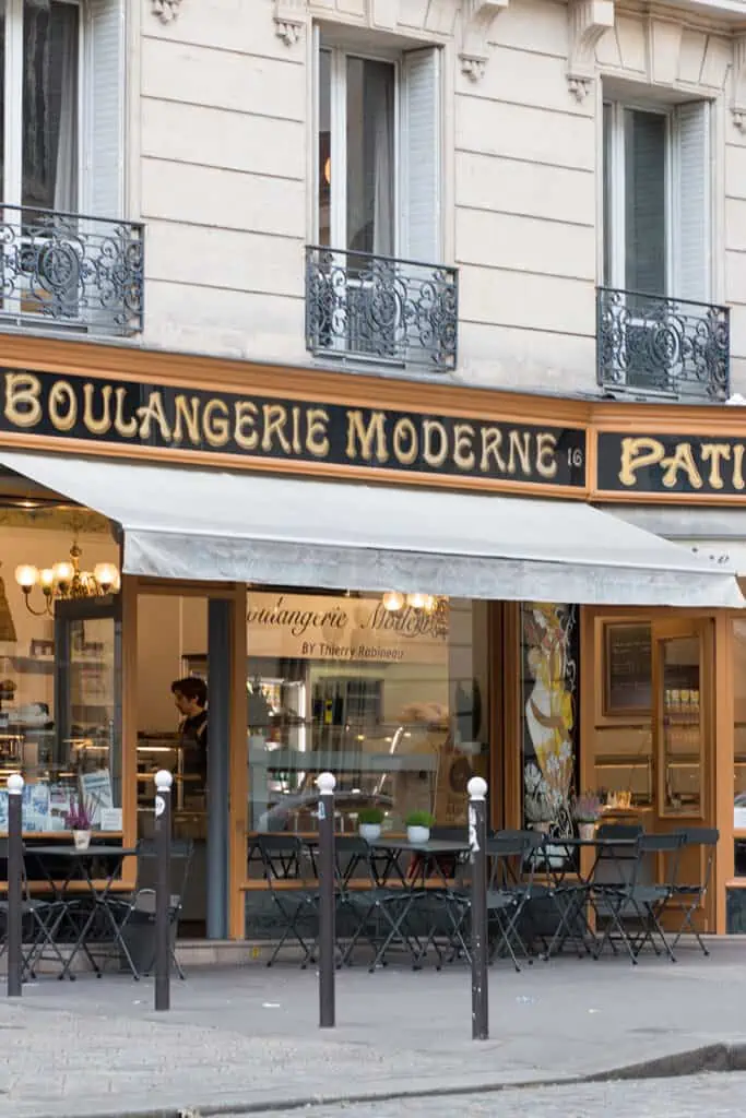Parisian boulangerie