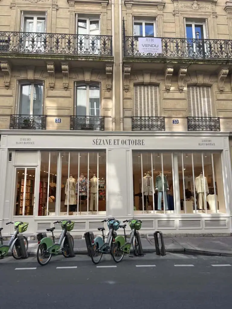 where to find sezane in Paris everyday parisian