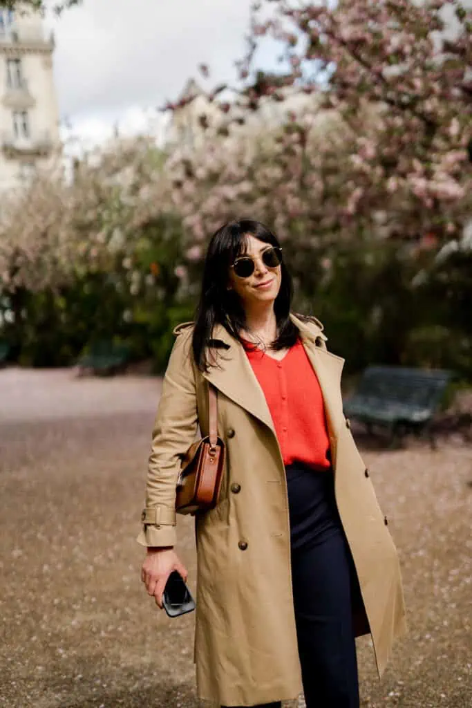 Sézane scott trench coat everyday parisian