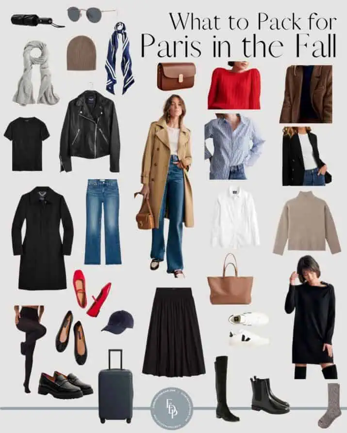 What to pack for Paris in the Fall 2024