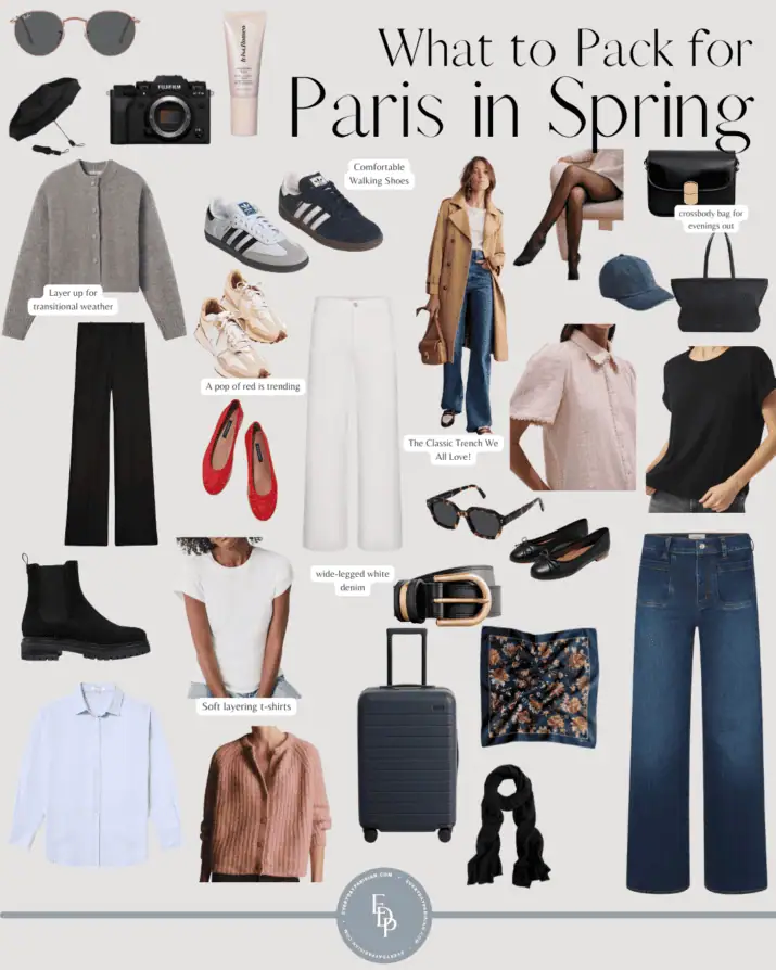 What to pack for Paris in the spring 2026