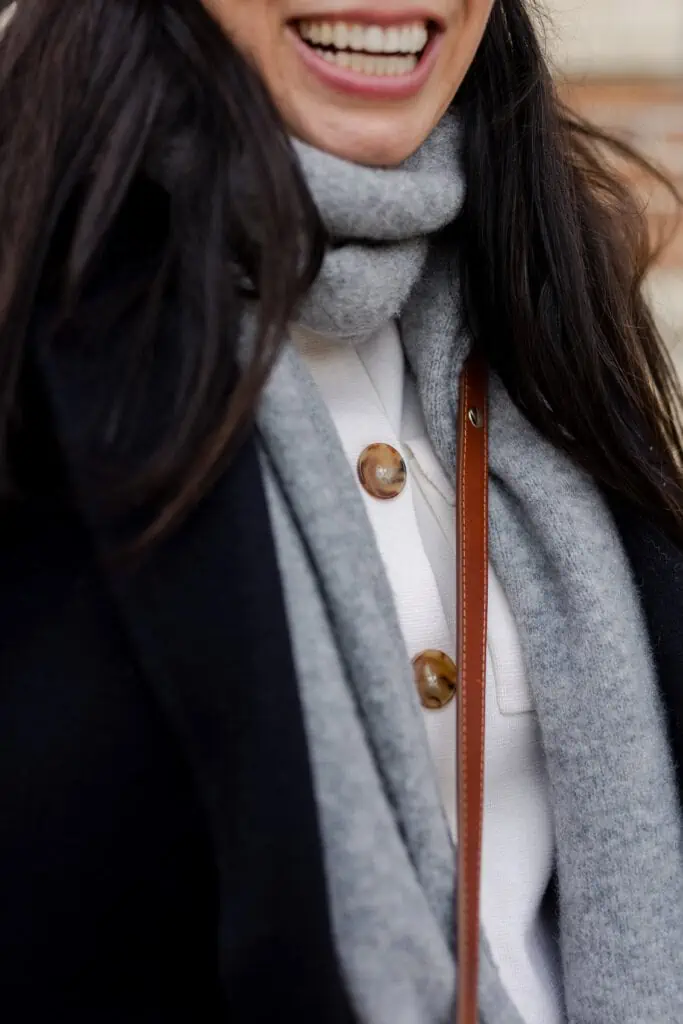 Paris winter cold weather accessories